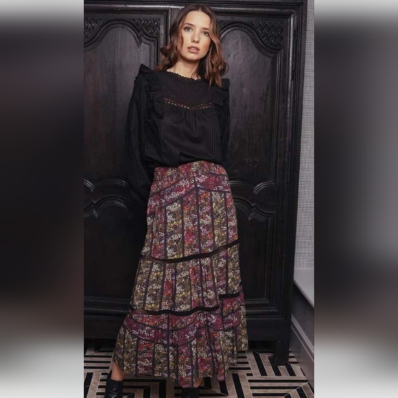 Caballero Collection Dresses & Skirts - Caballero Collection Floral Maxi Skirt Medium